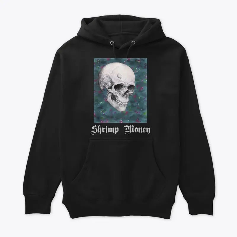 Shrimp Money Skull Merch